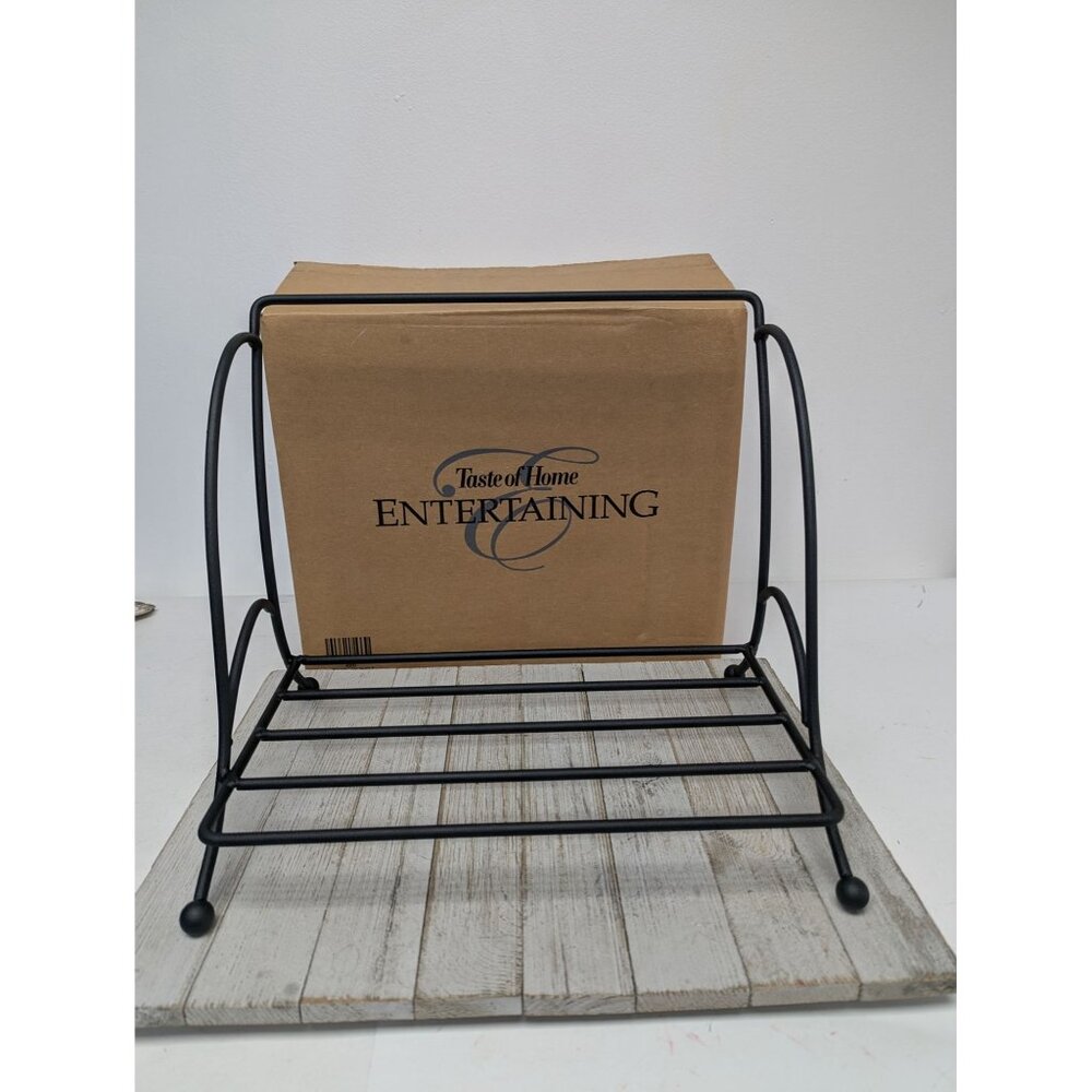 Sturdy Cookbook Holder from Taste of Home Entertaining Black 4000